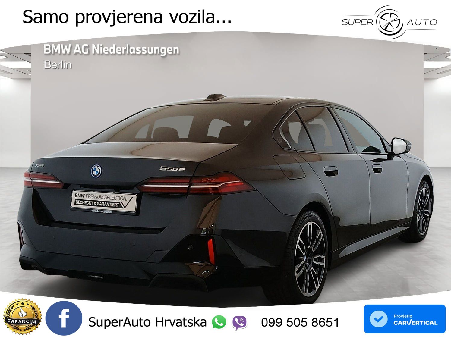 BMW 550e (489 KS) xDrive Steptronic M Sport LED+GR SJED+ACC