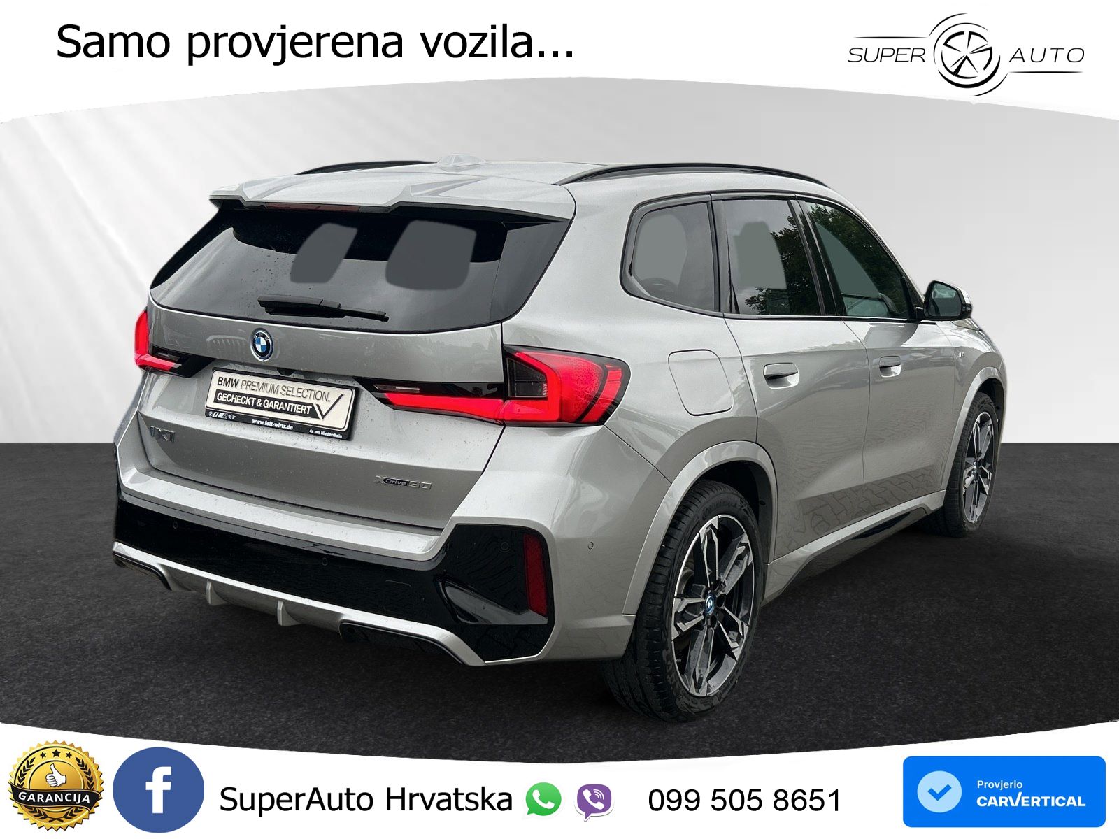 BMW iX1 68 kWh (313 KS) xDrive30 M Sport LED+GR SJED+ACC