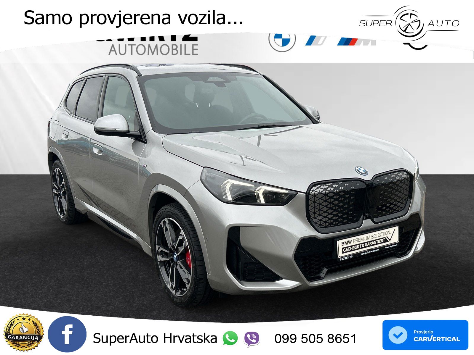 BMW iX1 68 kWh (313 KS) xDrive30 M Sport LED+GR SJED+ACC