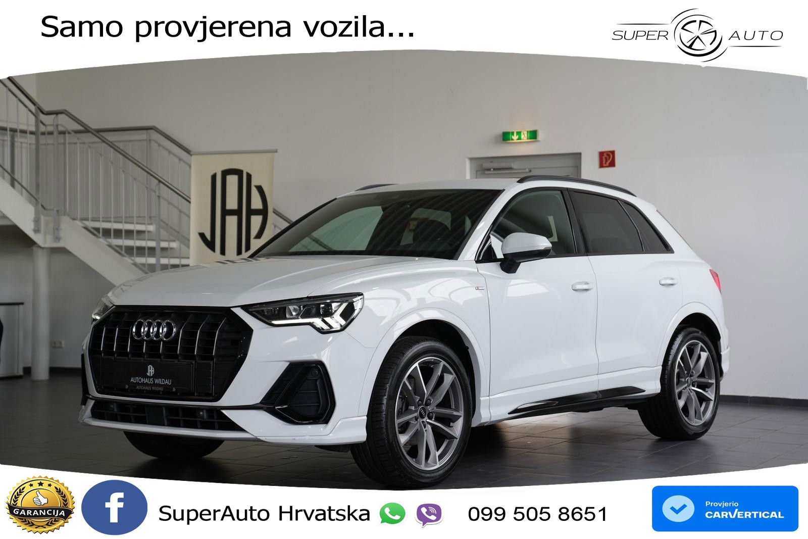 Audi Q3 35 TFSI (150 KS) S tronic S line LED+GR SJED+ACC