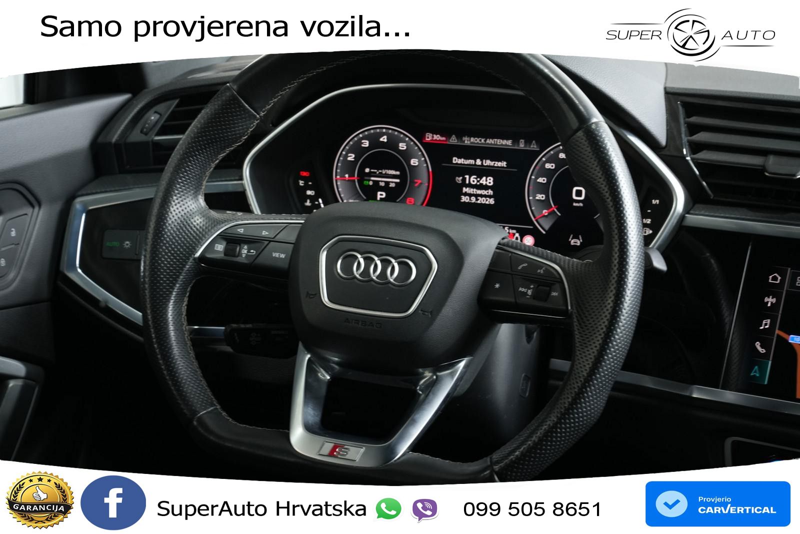 Audi Q3 35 TFSI (150 KS) S tronic S line LED+GR SJED+ACC
