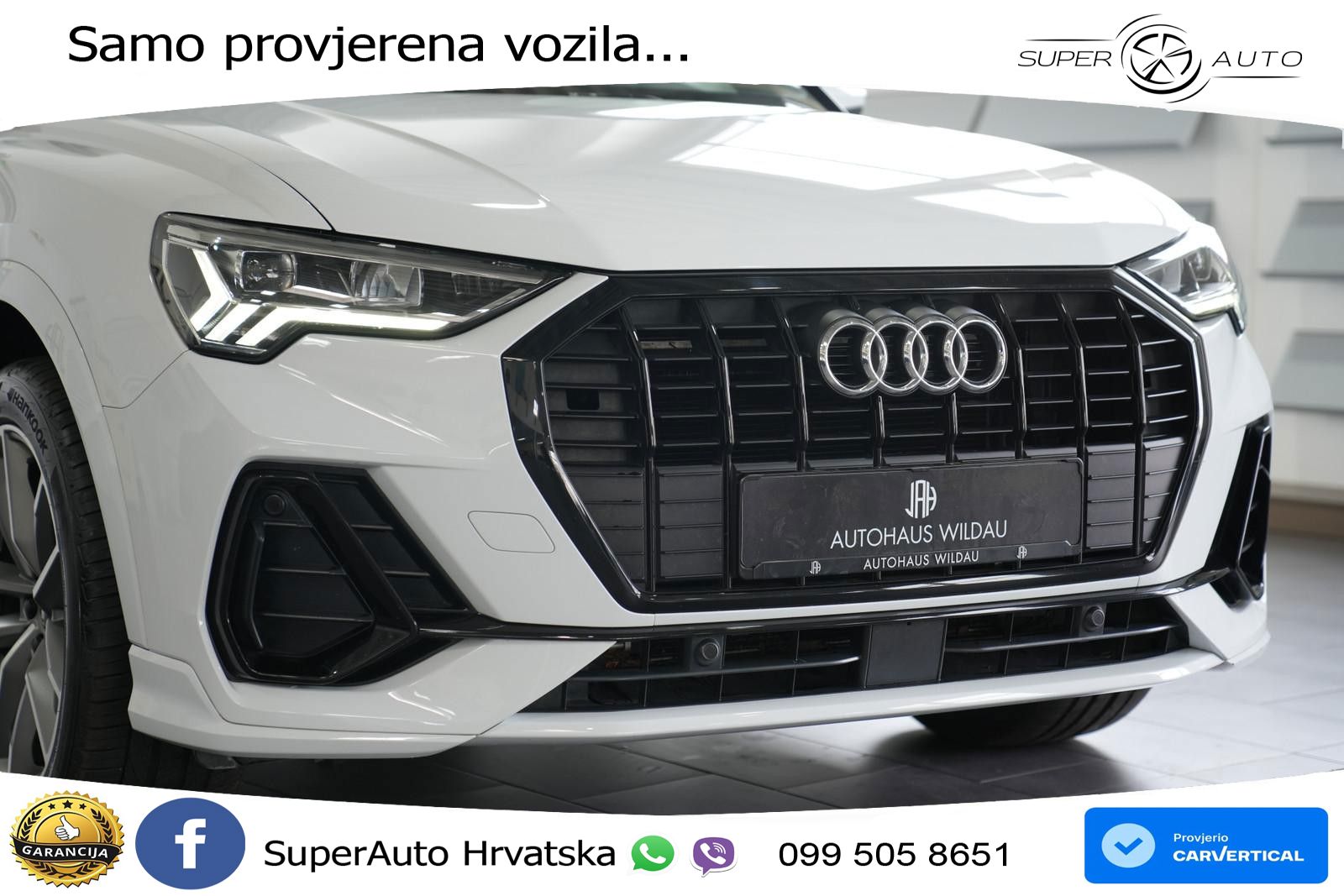 Audi Q3 35 TFSI (150 KS) S tronic S line LED+GR SJED+ACC