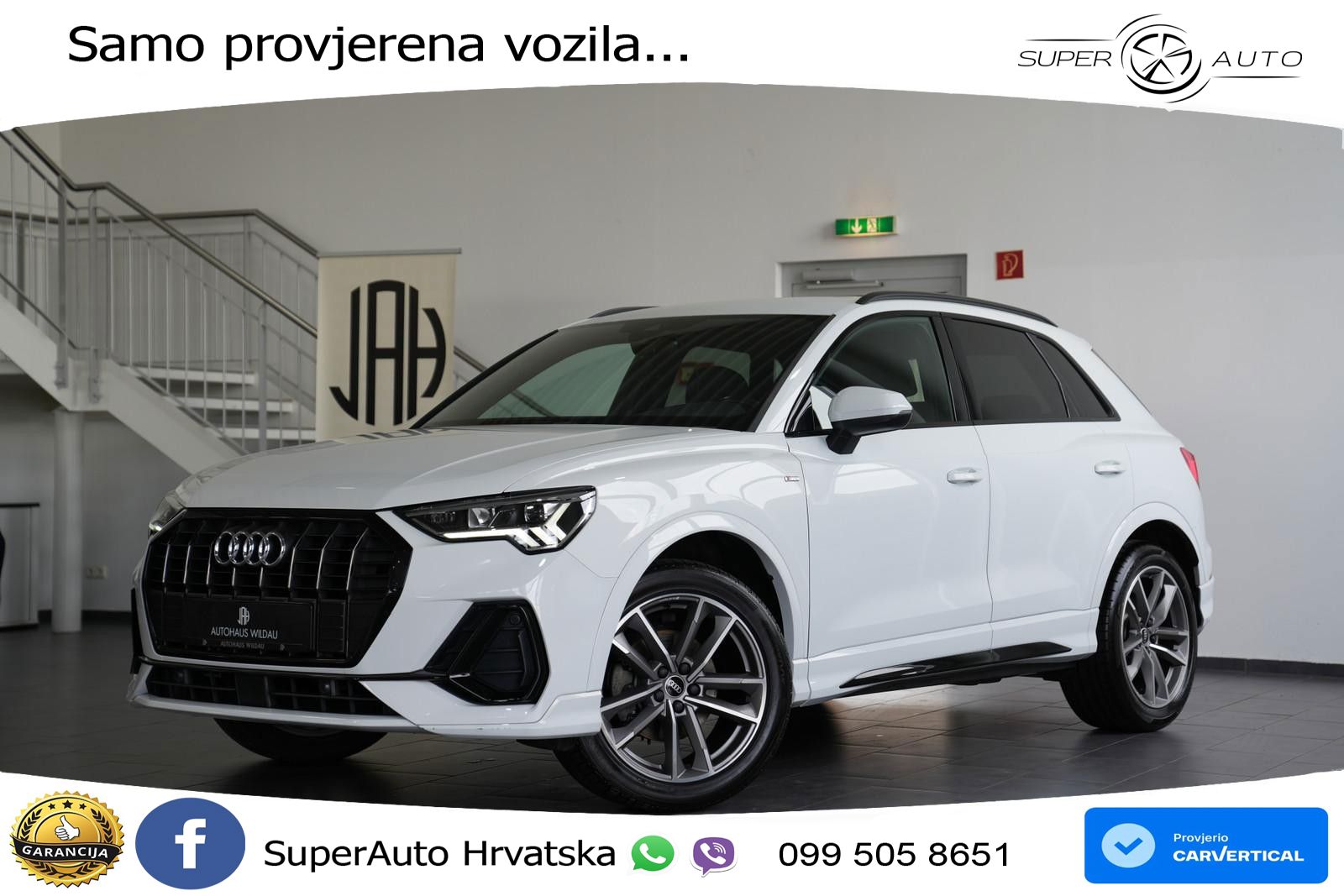 Audi Q3 35 TFSI (150 KS) S tronic S line LED+GR SJED+ACC