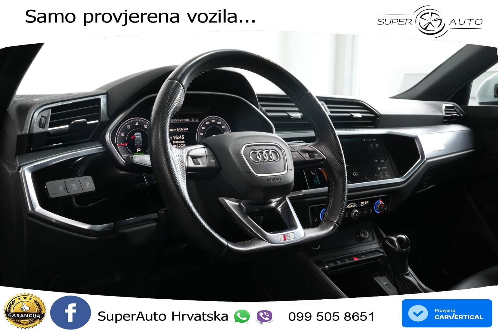 Audi Q3 35 TFSI (150 KS) S tronic S line LED+GR SJED+ACC