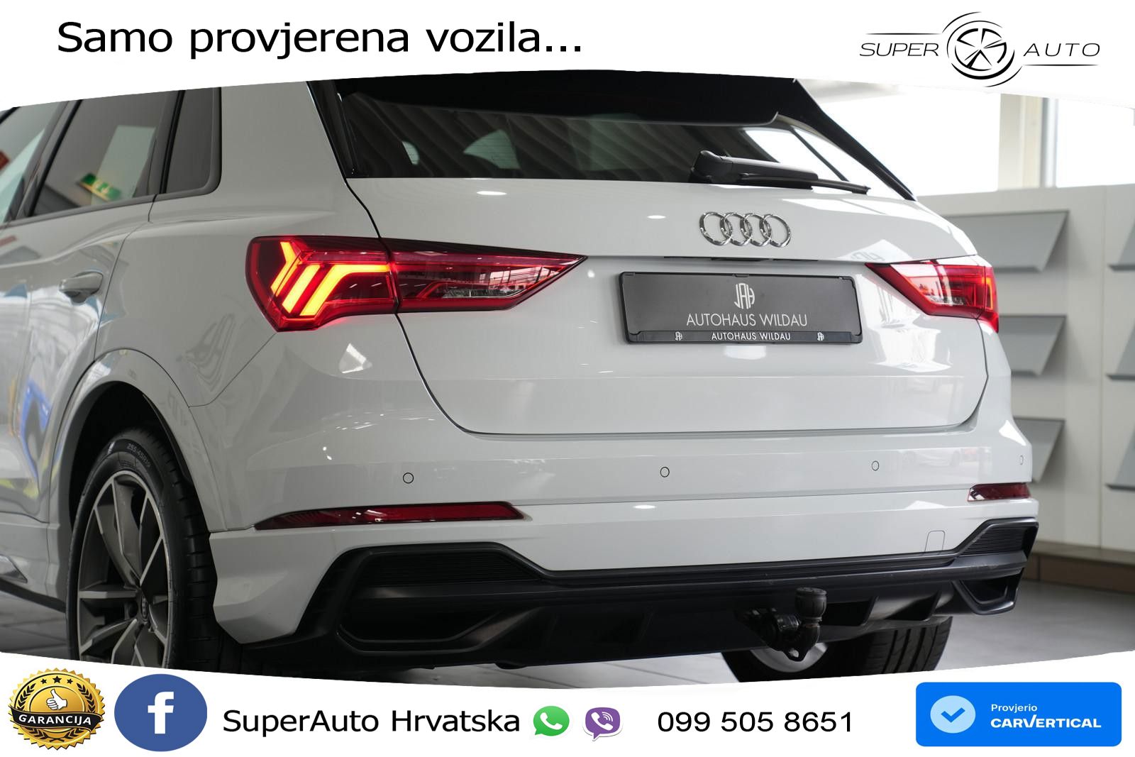 Audi Q3 35 TFSI (150 KS) S tronic S line LED+GR SJED+ACC