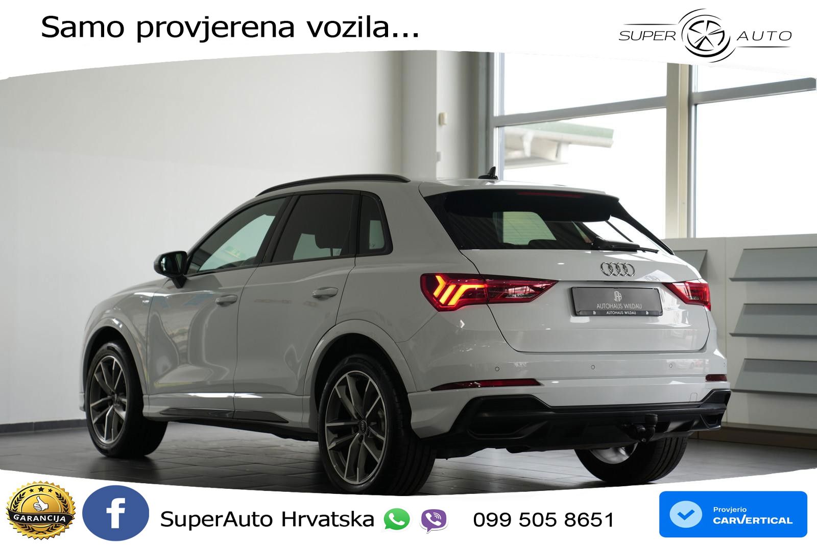 Audi Q3 35 TFSI (150 KS) S tronic S line LED+GR SJED+ACC