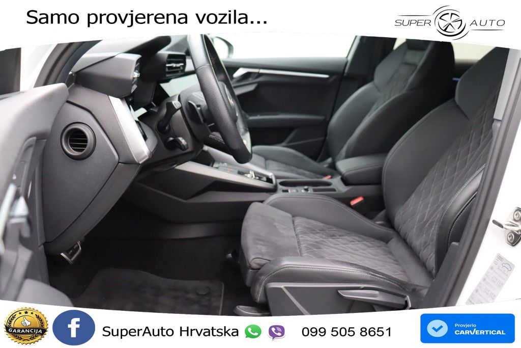 Audi S3 Limuzina 2.0 TFSI (310 KS) quattro S tronic MATRIX+GR SJED+KAM