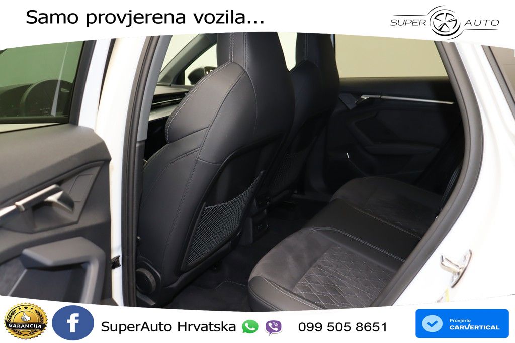 Audi S3 Limuzina 2.0 TFSI (310 KS) quattro S tronic MATRIX+GR SJED+KAM