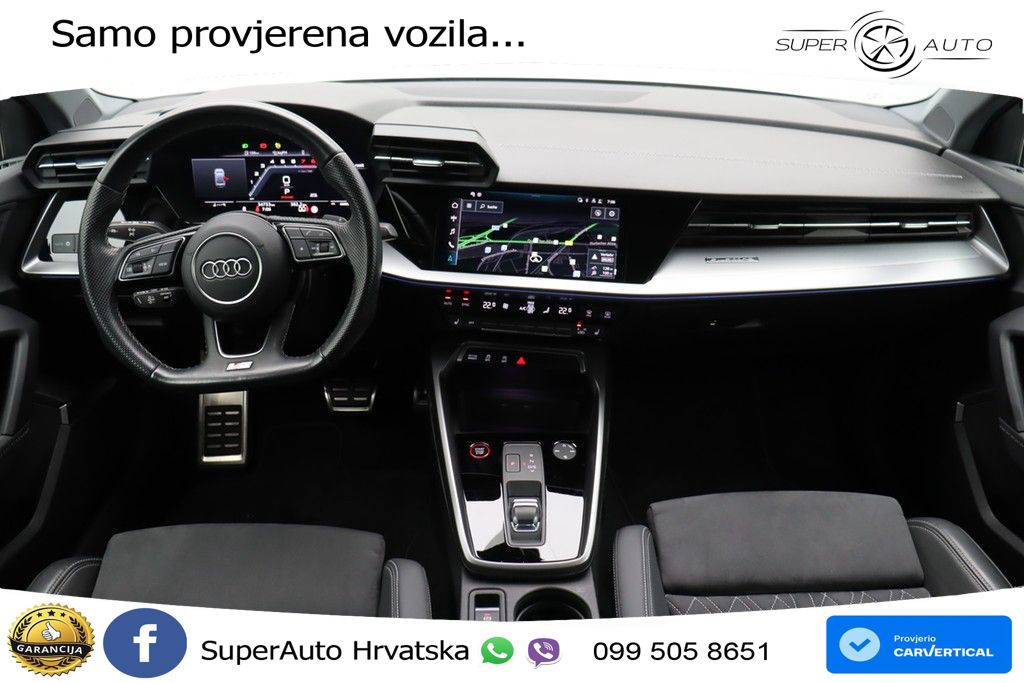 Audi S3 Limuzina 2.0 TFSI (310 KS) quattro S tronic MATRIX+GR SJED+KAM