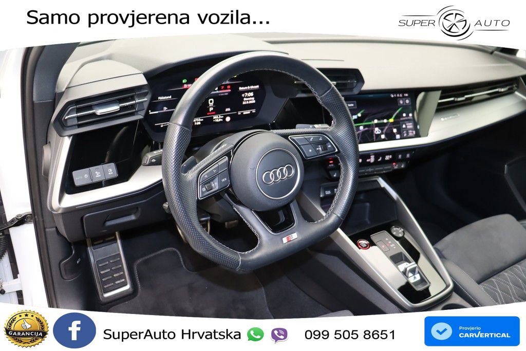 Audi S3 Limuzina 2.0 TFSI (310 KS) quattro S tronic MATRIX+GR SJED+KAM