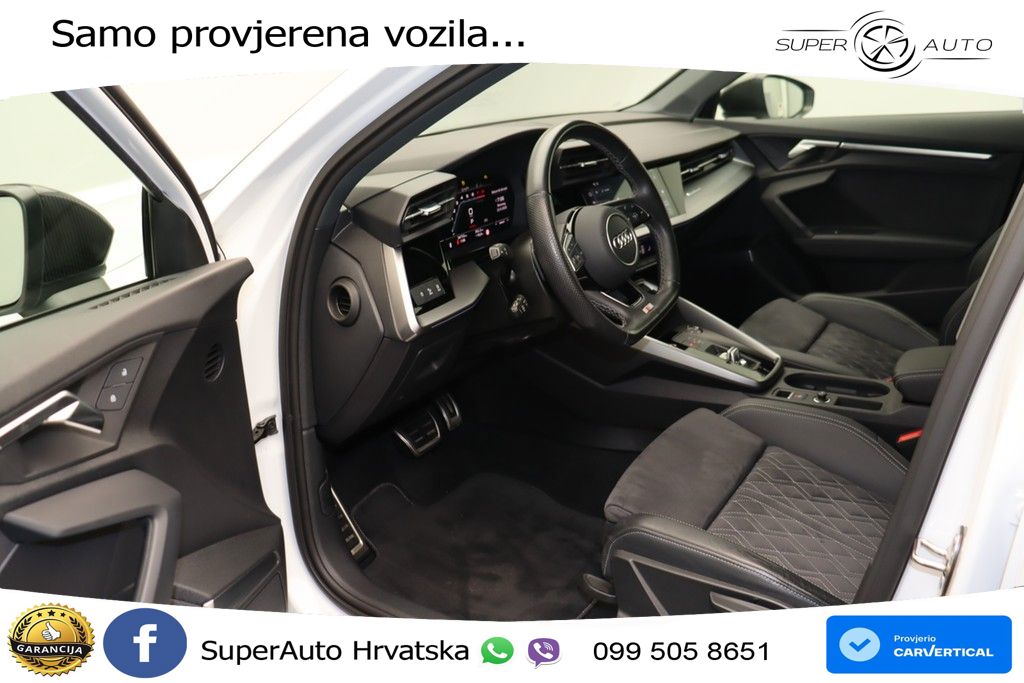 Audi S3 Limuzina 2.0 TFSI (310 KS) quattro S tronic MATRIX+GR SJED+KAM