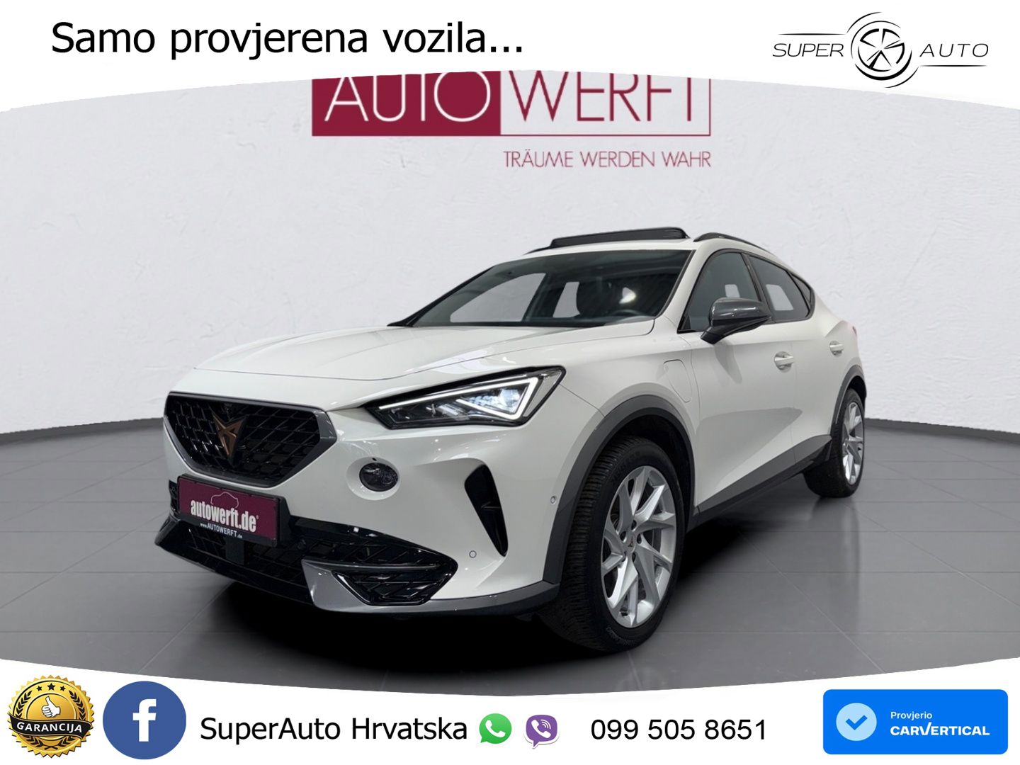 Cupra Formentor 1.4 TSI (204 KS) e-Hybrid DSG LED+GR SJED+ACC