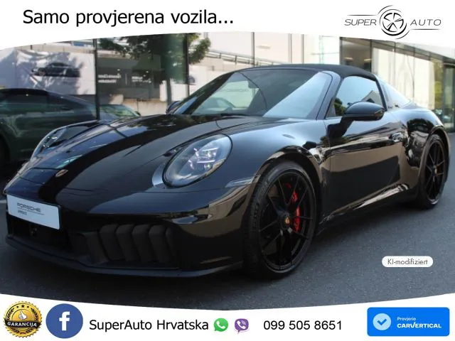 Porsche 911 Carrera 4 GTS Cabriolet 3.6 (541 KS) T-Hybrid PDK MATRIX+GR SJED+KAM