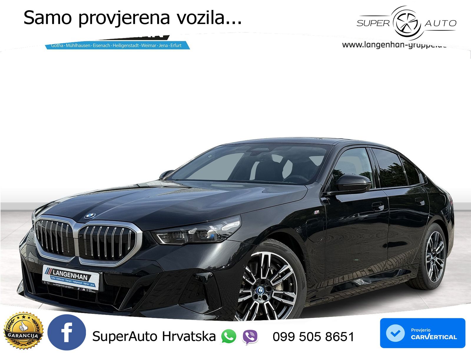 BMW 550e (489 KS) xDrive Steptronic M Sport LED+GR SJED+ACC