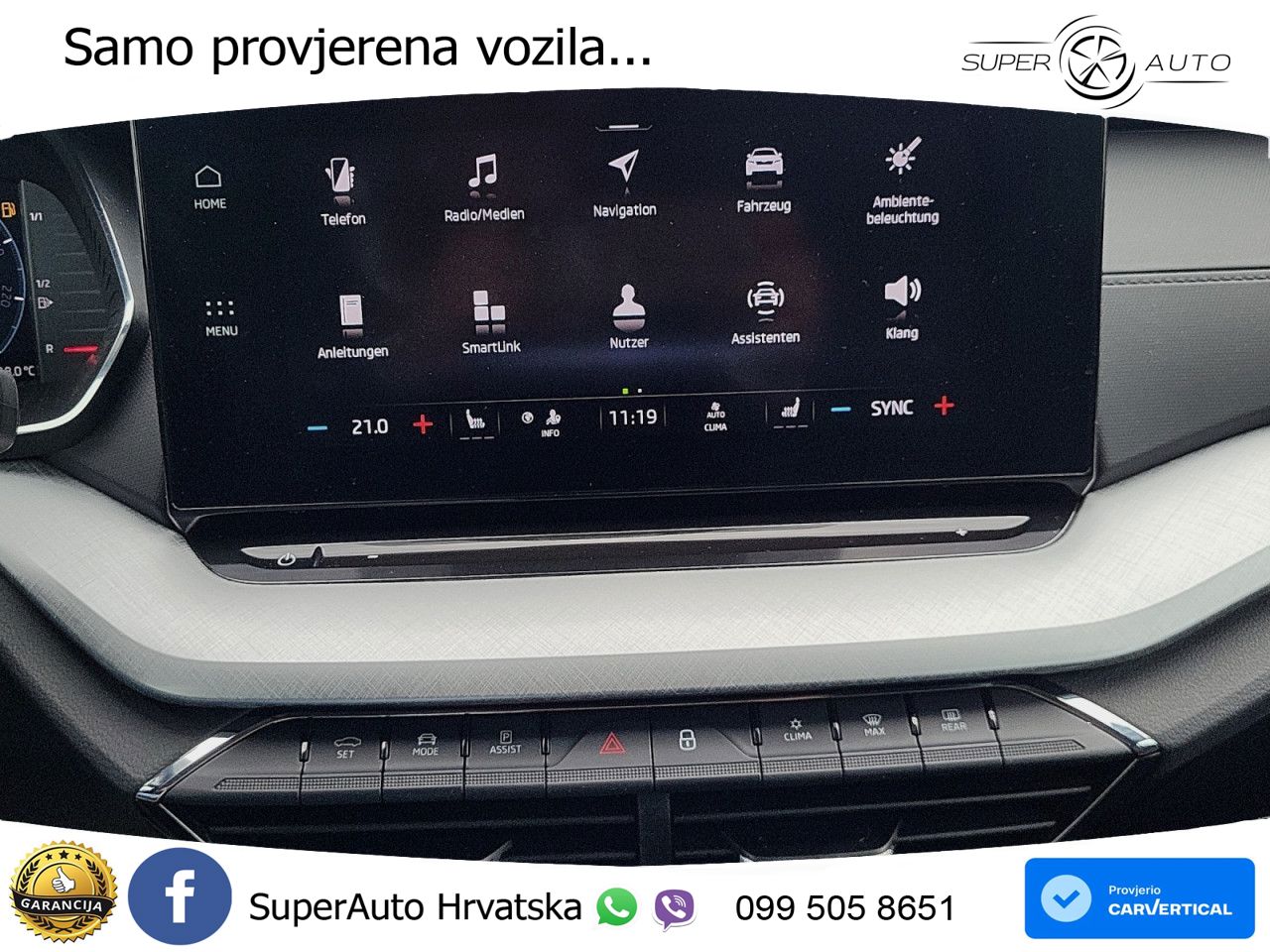 Škoda Octavia Combi 1.5 TSI (150 KS) LED+GR SJED+ACC