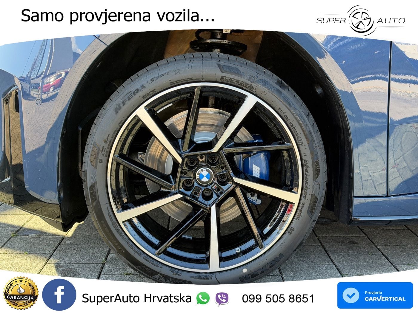 BMW iX3 40 82.6 kWh (320 KS) M Sport LED+GR SJED+ACC