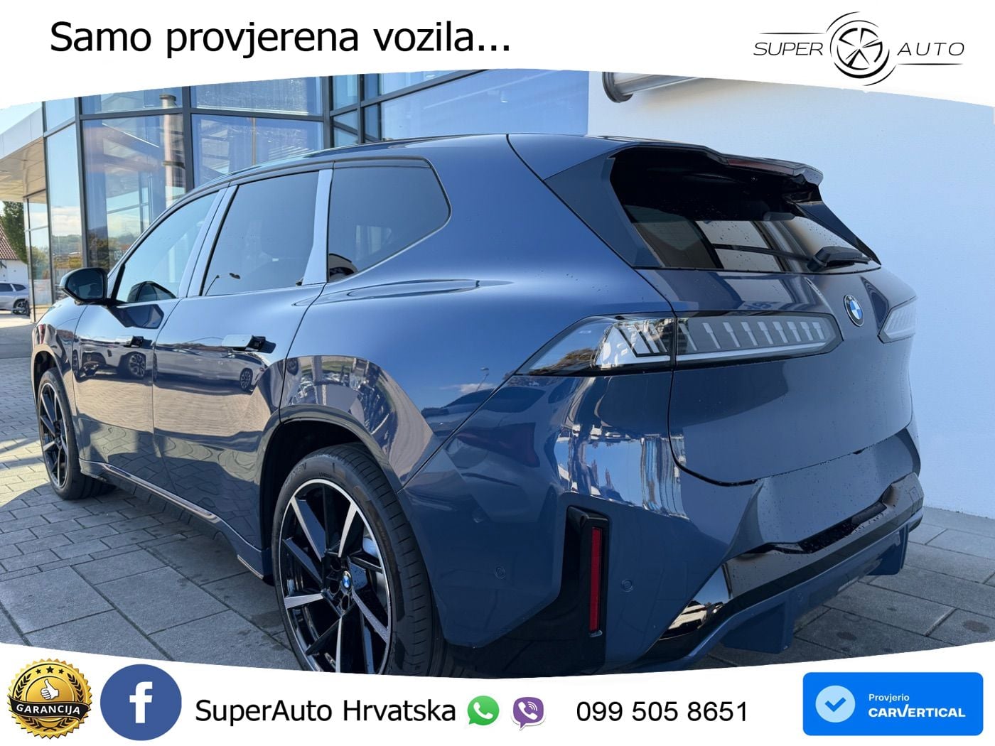 BMW iX3 40 82.6 kWh (320 KS) M Sport LED+GR SJED+ACC