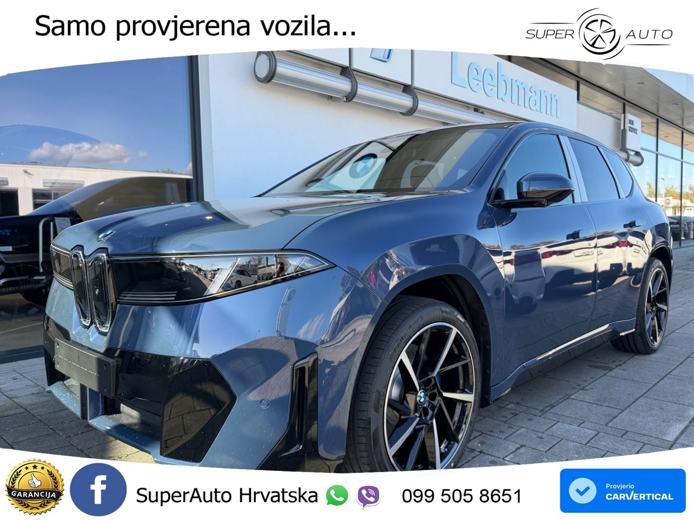 BMW iX3 40 82.6 kWh (320 KS) M Sport LED+GR SJED+ACC