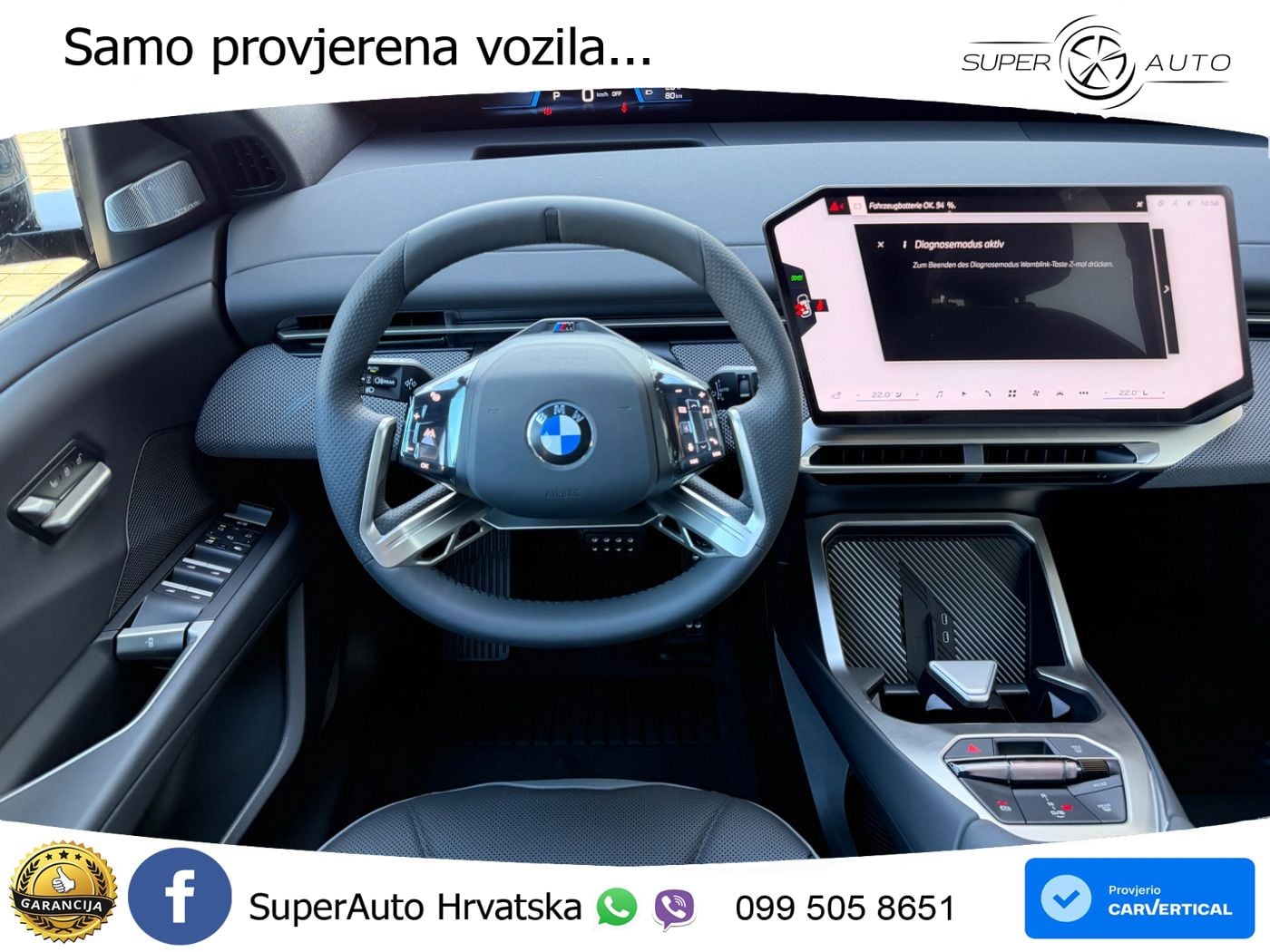 BMW iX3 40 82.6 kWh (320 KS) M Sport LED+GR SJED+ACC