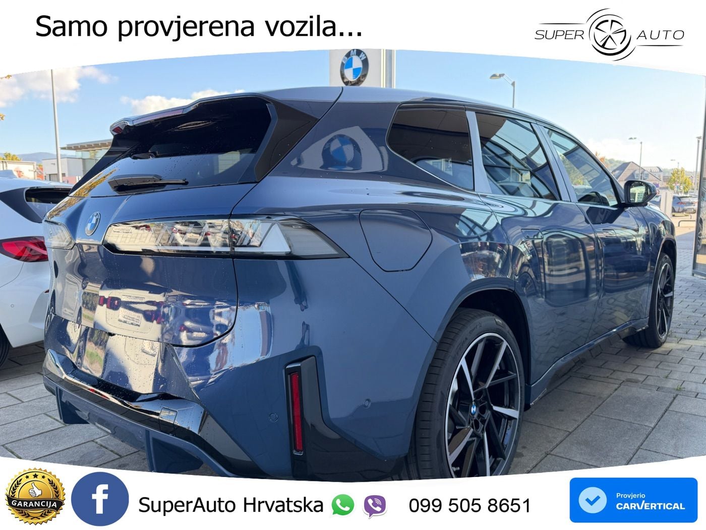 BMW iX3 40 82.6 kWh (320 KS) M Sport LED+GR SJED+ACC
