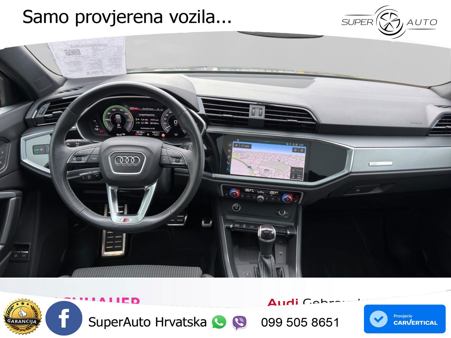 Audi Q3 Sportback 45 TFSIe (245 KS) S tronic S line