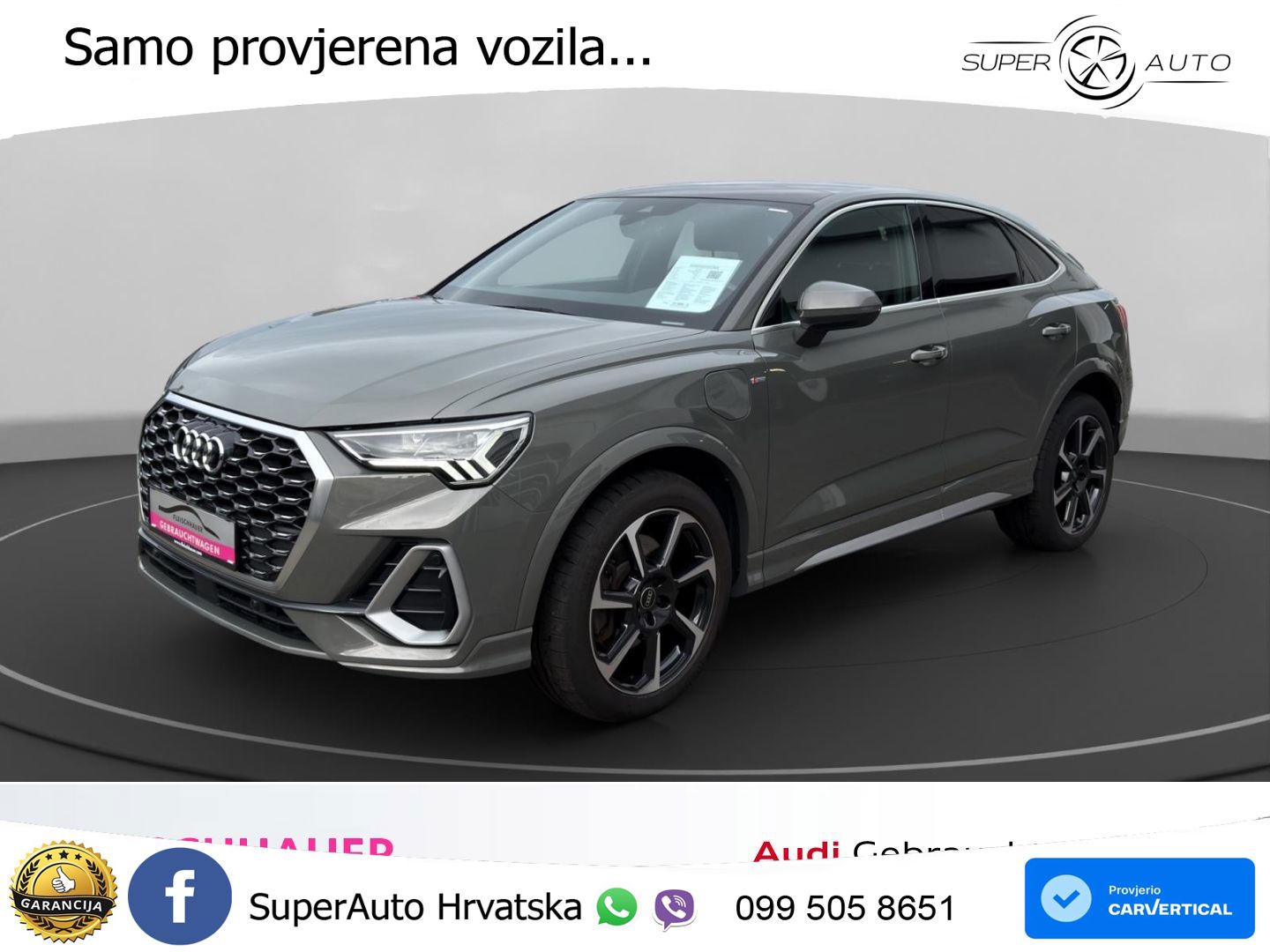 Audi Q3 Sportback 45 TFSIe (245 KS) S tronic S line