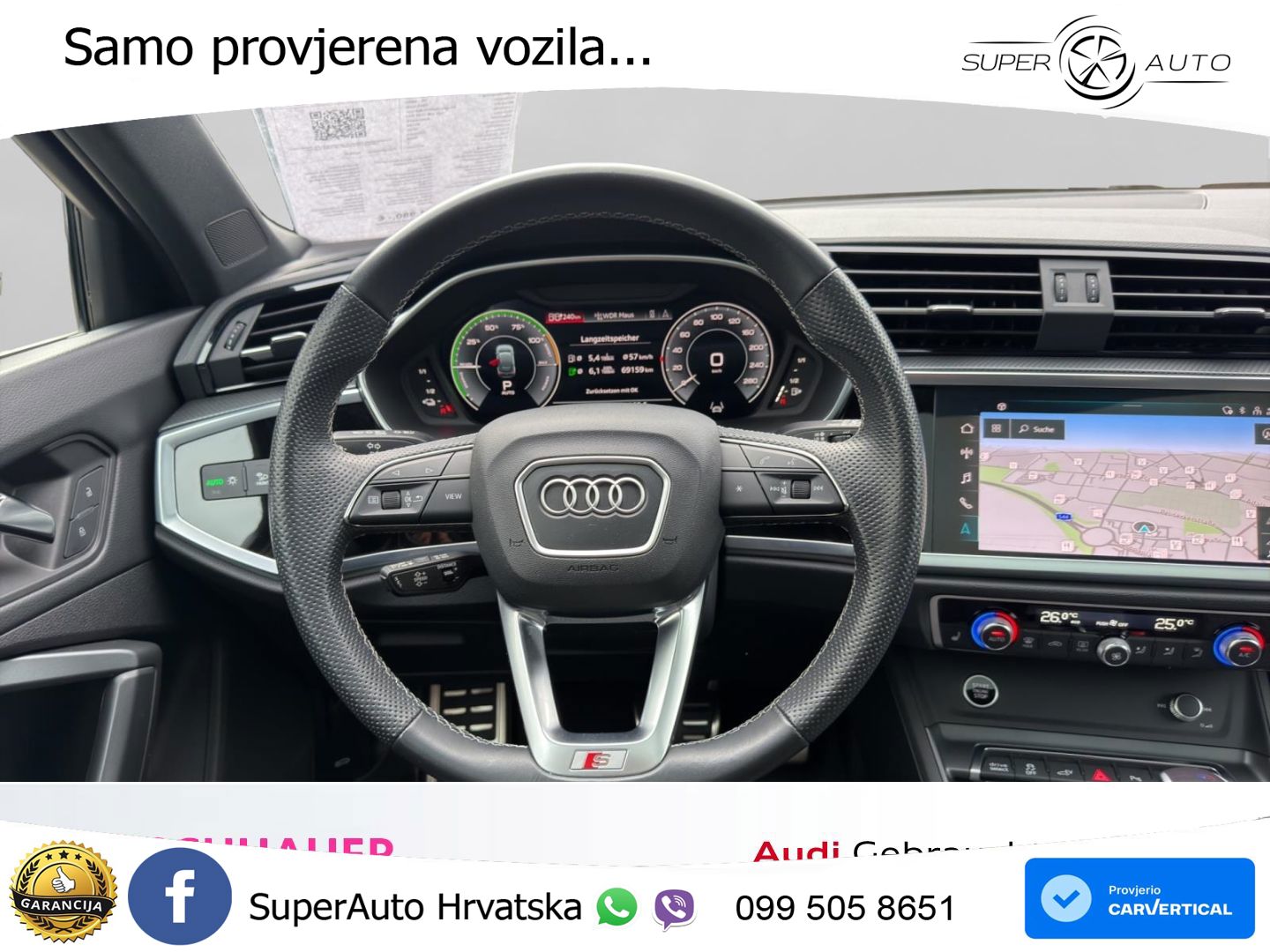 Audi Q3 Sportback 45 TFSIe (245 KS) S tronic S line