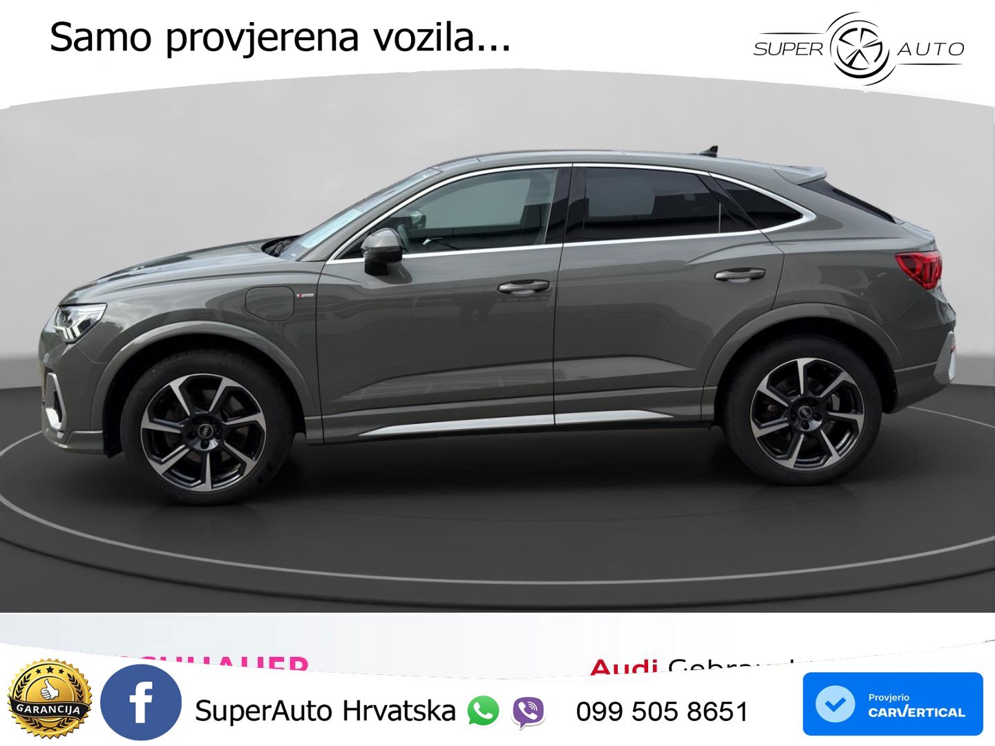 Audi Q3 Sportback 45 TFSIe (245 KS) S tronic S line