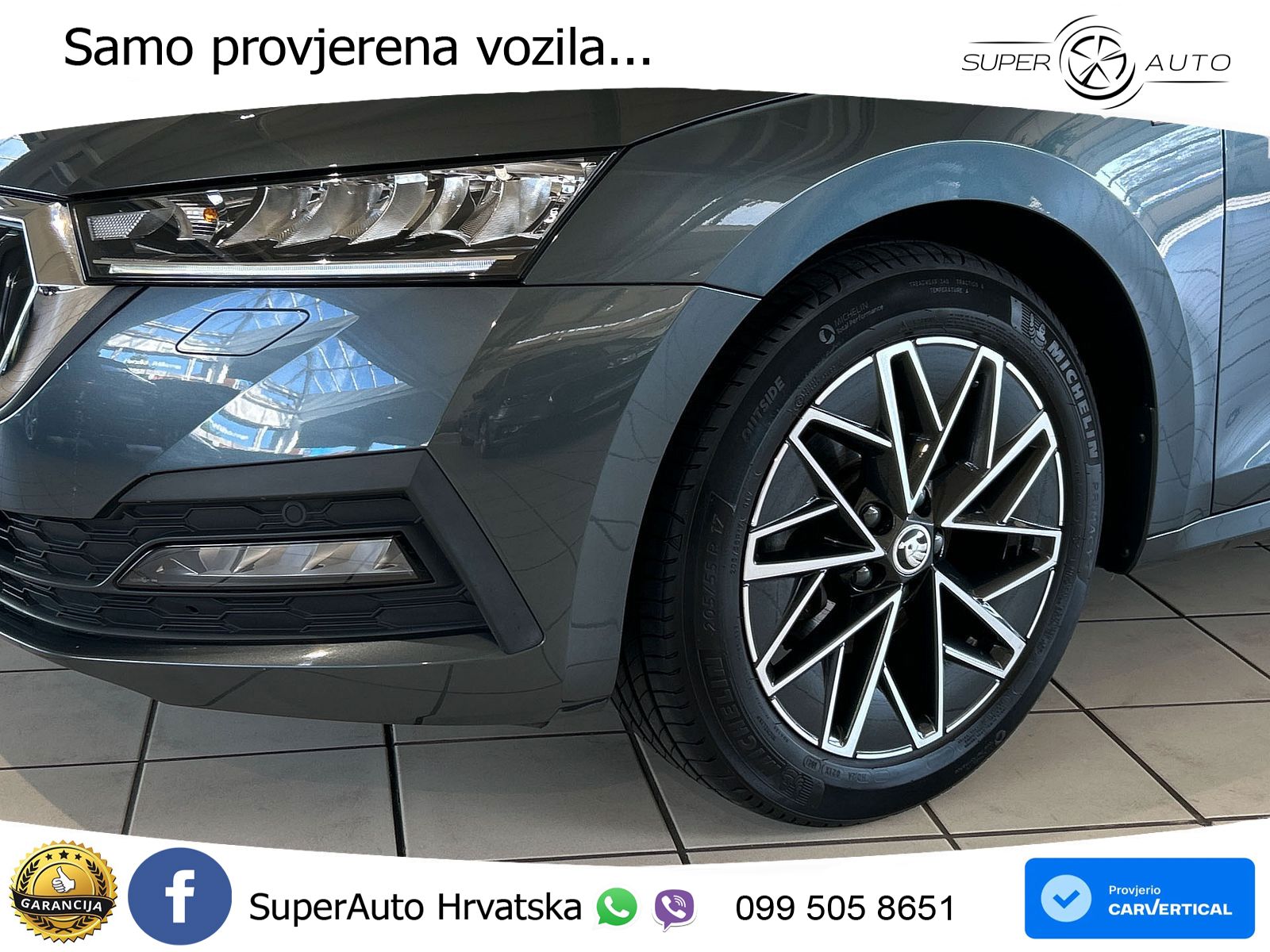 Škoda Octavia Combi 1.5 TSI EVO e-TEC (150 KS) DSG LED+GR SJED+ACC
