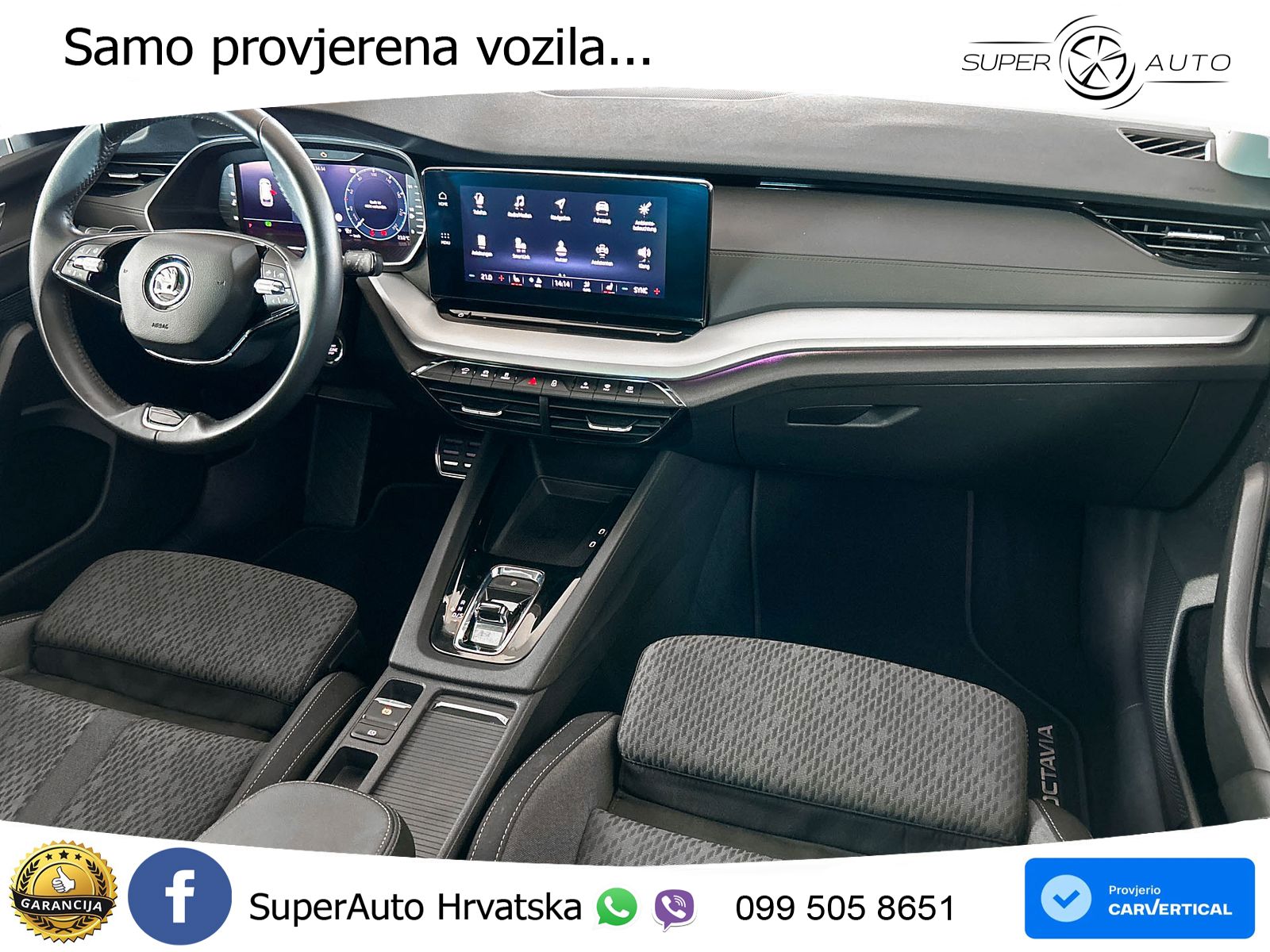 Škoda Octavia Combi 1.5 TSI EVO e-TEC (150 KS) DSG LED+GR SJED+ACC
