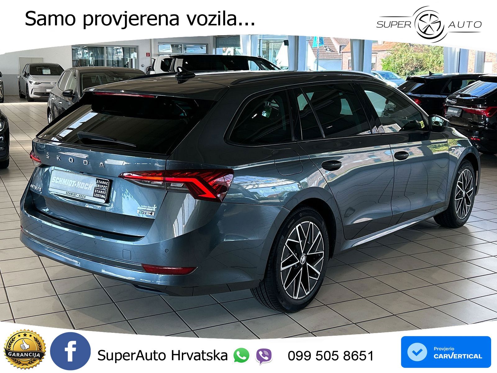 Škoda Octavia Combi 1.5 TSI EVO e-TEC (150 KS) DSG LED+GR SJED+ACC