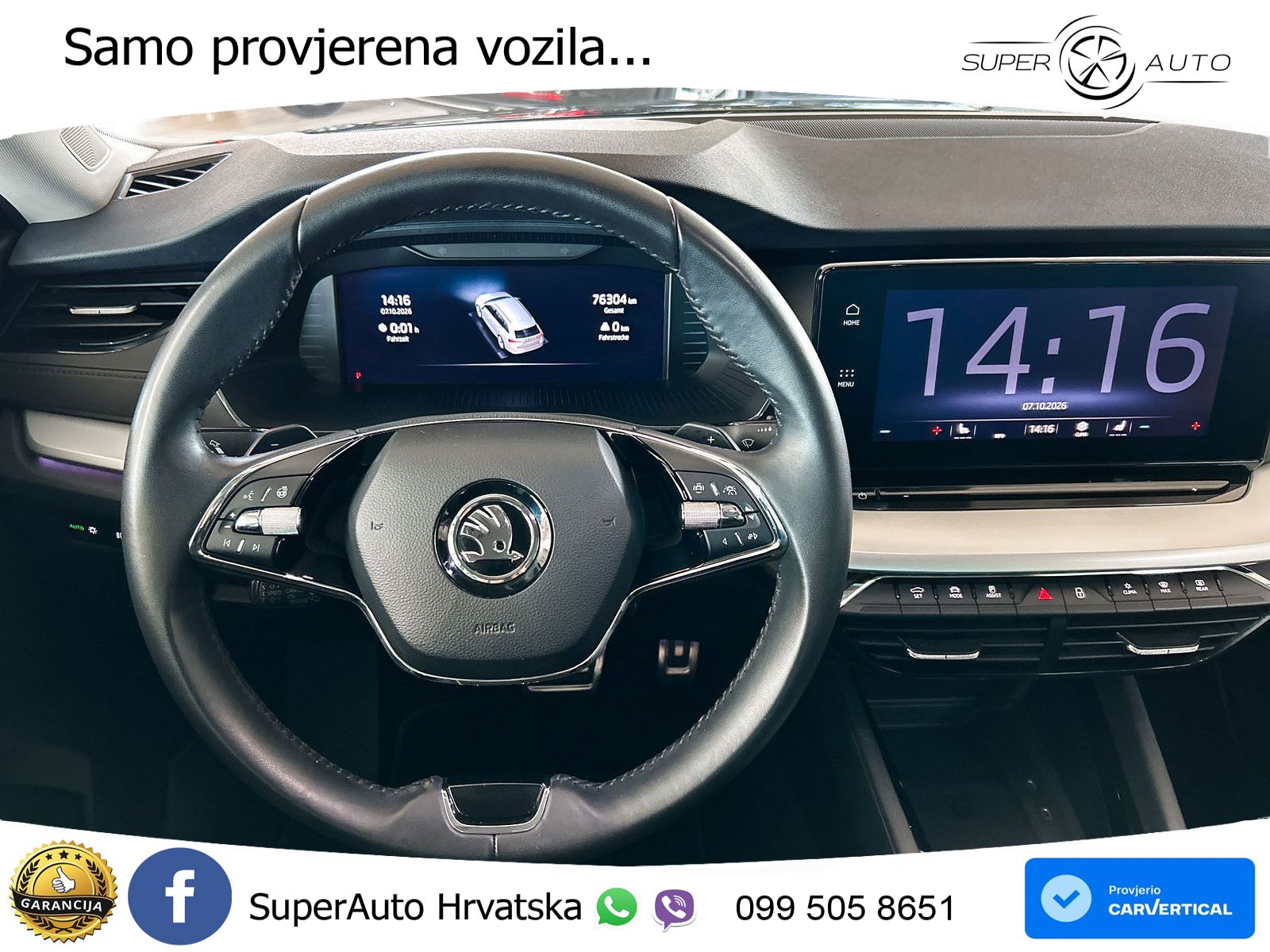 Škoda Octavia Combi 1.5 TSI EVO e-TEC (150 KS) DSG LED+GR SJED+ACC