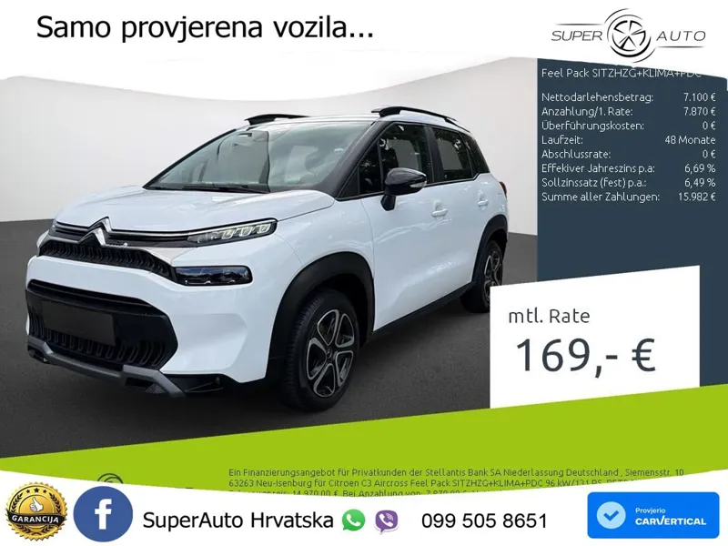 Citroen C3 Aircross 1.2 PureTech (131 KS) Automatic
