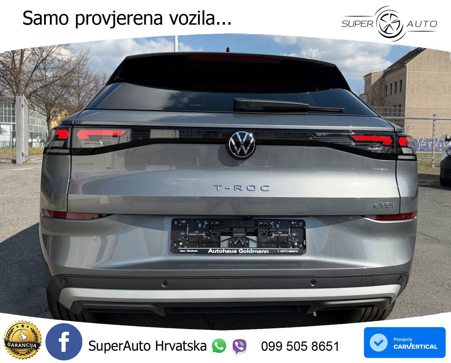 Volkswagen T-Roc II 1.5 eTSI (150 KS)  DSG LED+GR SJED+ACC