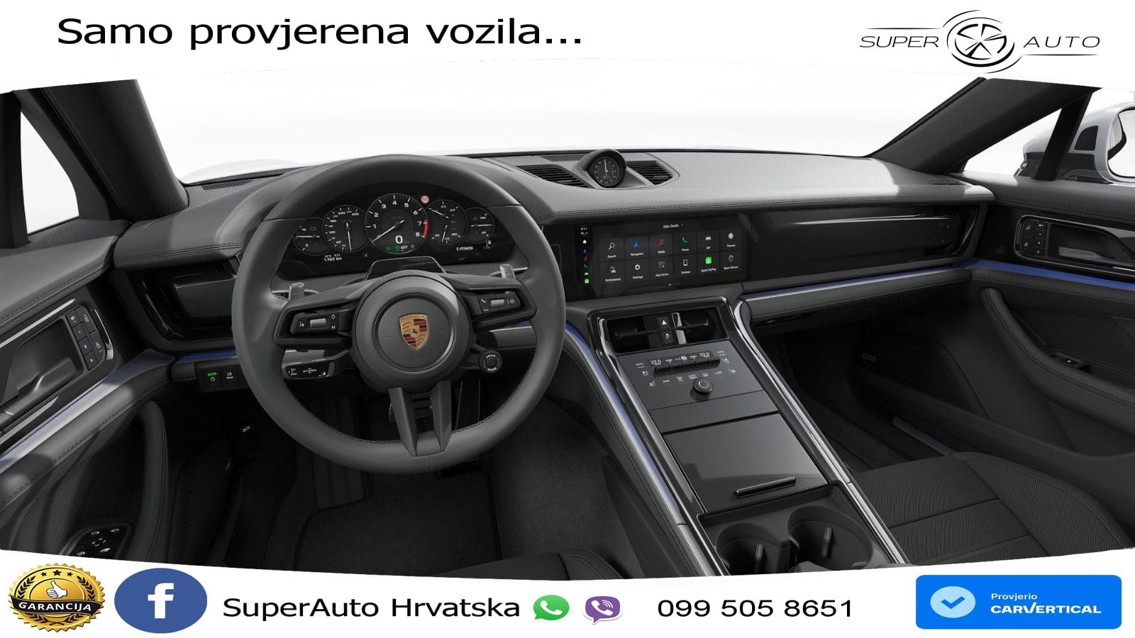 Porsche Panamera 4S 2.9 V6 (544 KS) E-Hybrid PDK ACC+HEAD+4xGR SJED+360+PANO