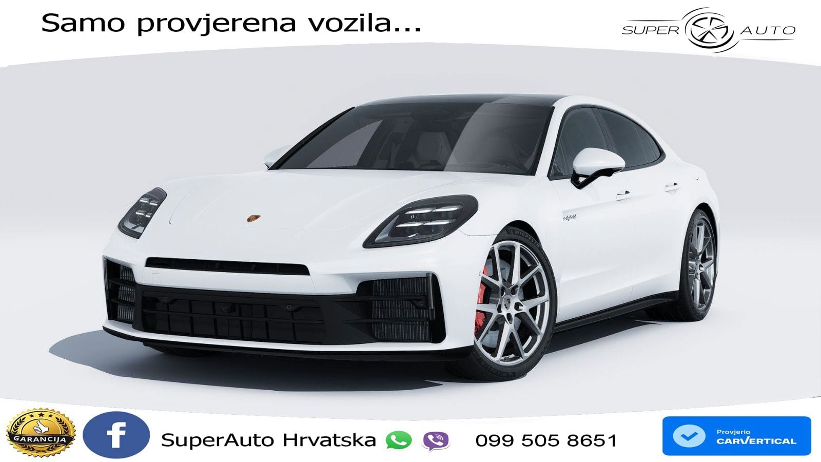 Porsche Panamera 4S 2.9 V6 (544 KS) E-Hybrid PDK ACC+HEAD+4xGR SJED+360+PANO