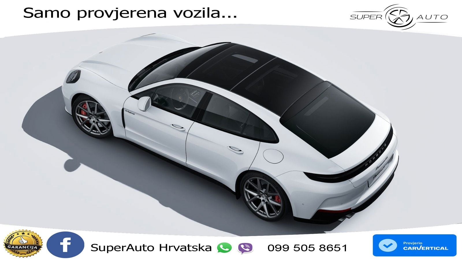 Porsche Panamera 4S 2.9 V6 (544 KS) E-Hybrid PDK ACC+HEAD+4xGR SJED+360+PANO