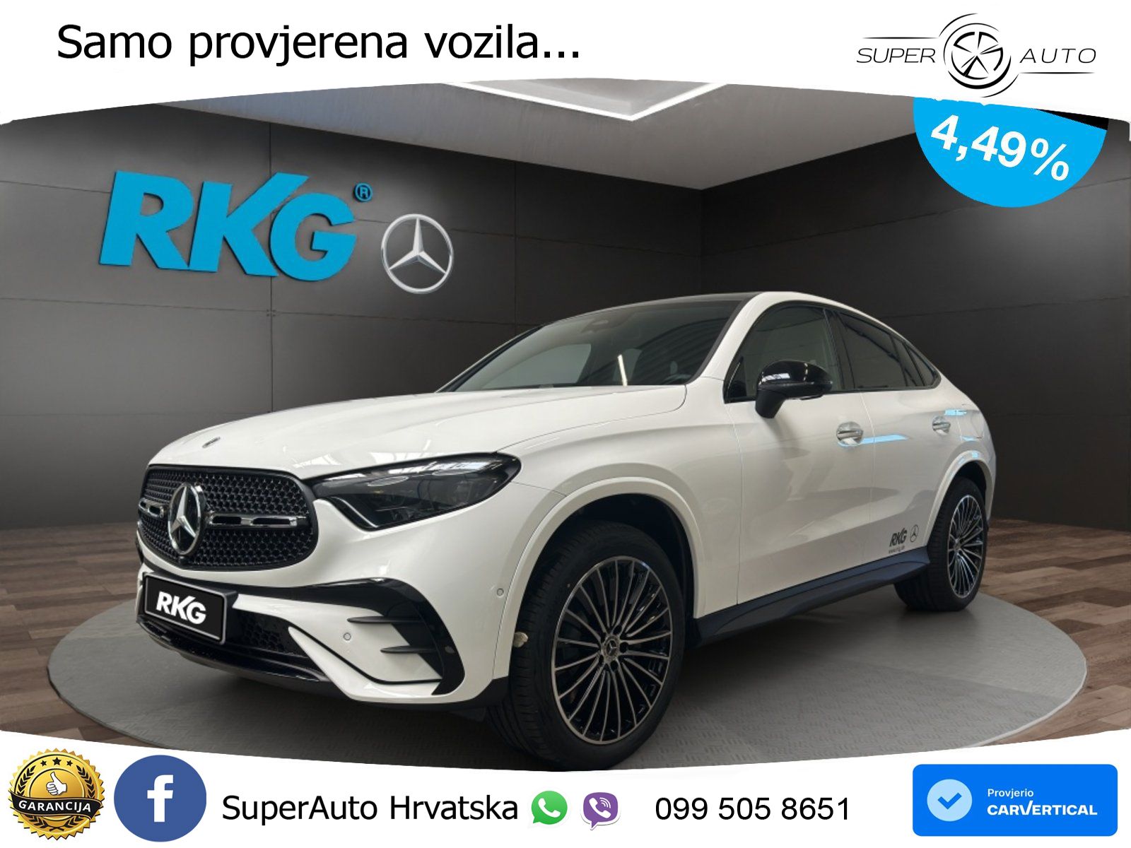Mercedes GLC Coupe 300de (333 KS) 4MATIC 9G-TRONIC AMG ACC+GR SJED+360+PANO