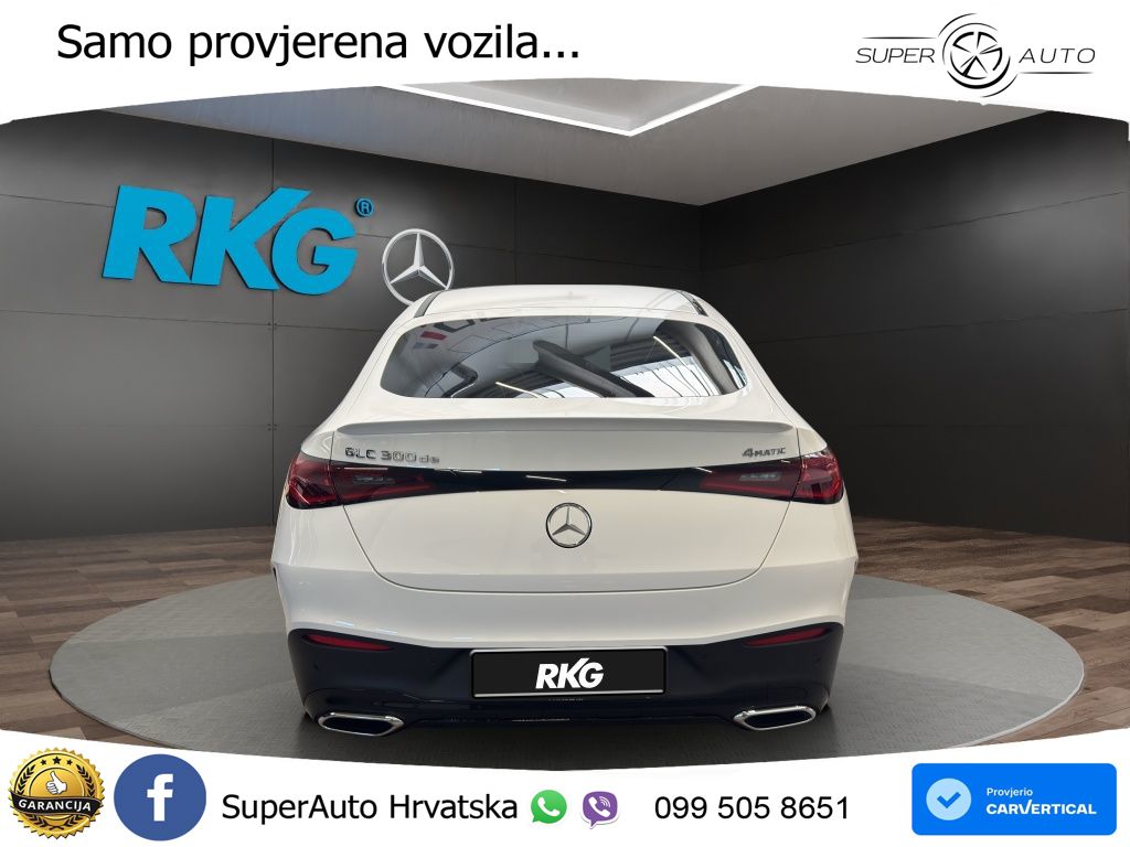 Mercedes GLC Coupe 300de (333 KS) 4MATIC 9G-TRONIC AMG ACC+GR SJED+360+PANO