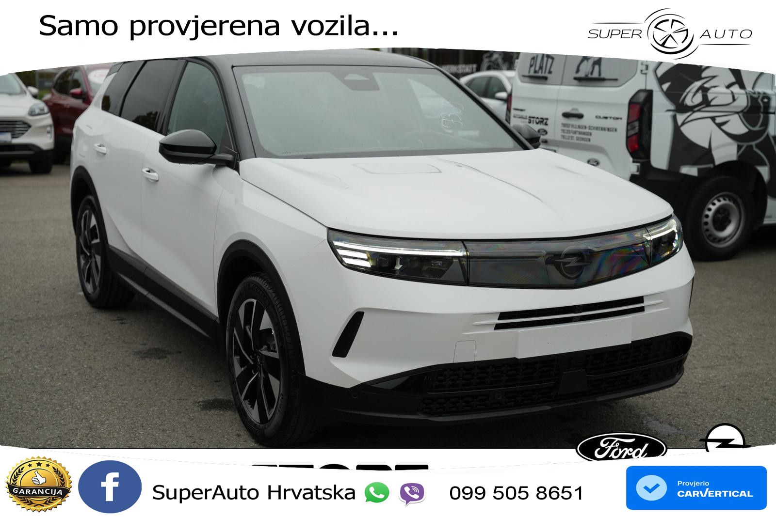 Opel Grandland 1.2 Turbo (145 KS) Hybrid eDCT GS LED+GR SJED+ACC
