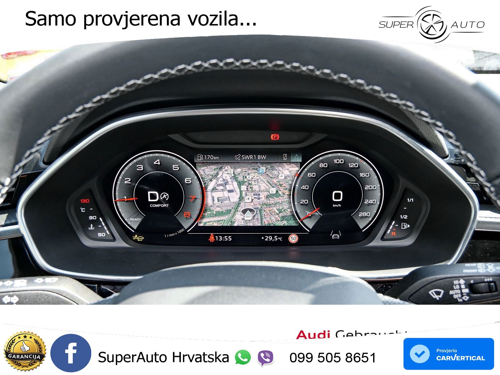 Audi Q3 II Sportback 45 TFSI (245 KS) quattro S tronic S line MATRIX+GR SJED+KAM