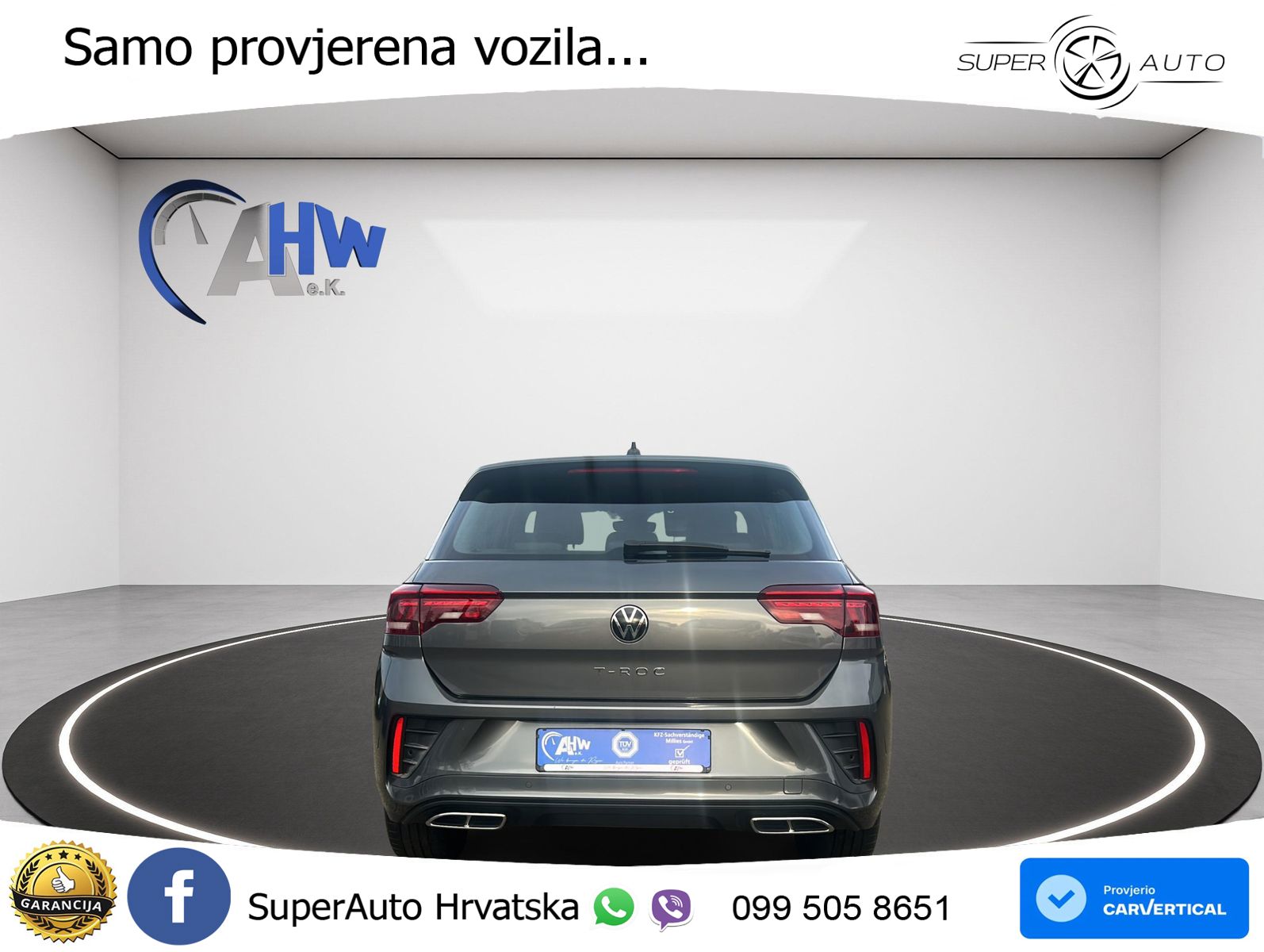 Volkswagen T-Roc I 2.0 TDI (150 KS) DSG LED+GR SJED+ACC