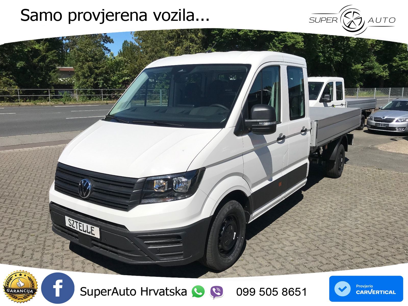 Volkswagen Crafter Pritsche 35 lang Doppelkabine 4Motion 177 KS