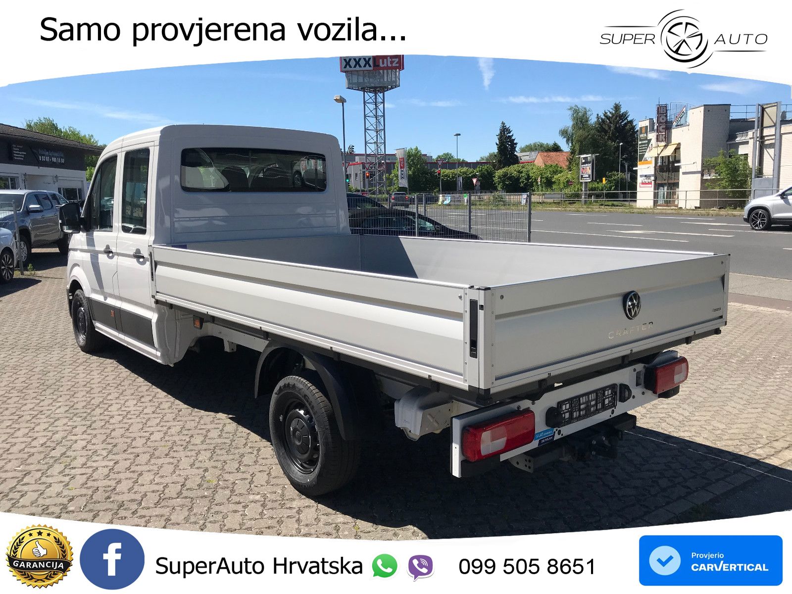 Volkswagen Crafter Pritsche 35 lang Doppelkabine 4Motion 177 KS