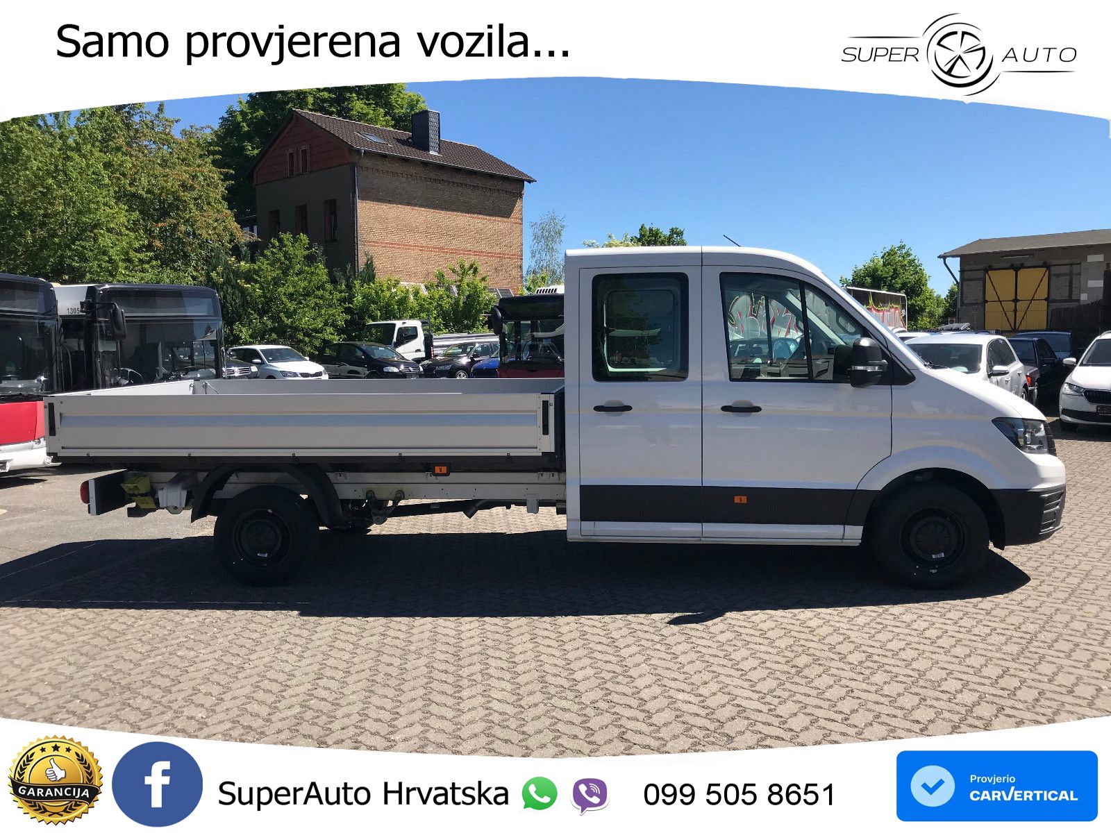 Volkswagen Crafter Pritsche 35 lang Doppelkabine 4Motion 177 KS