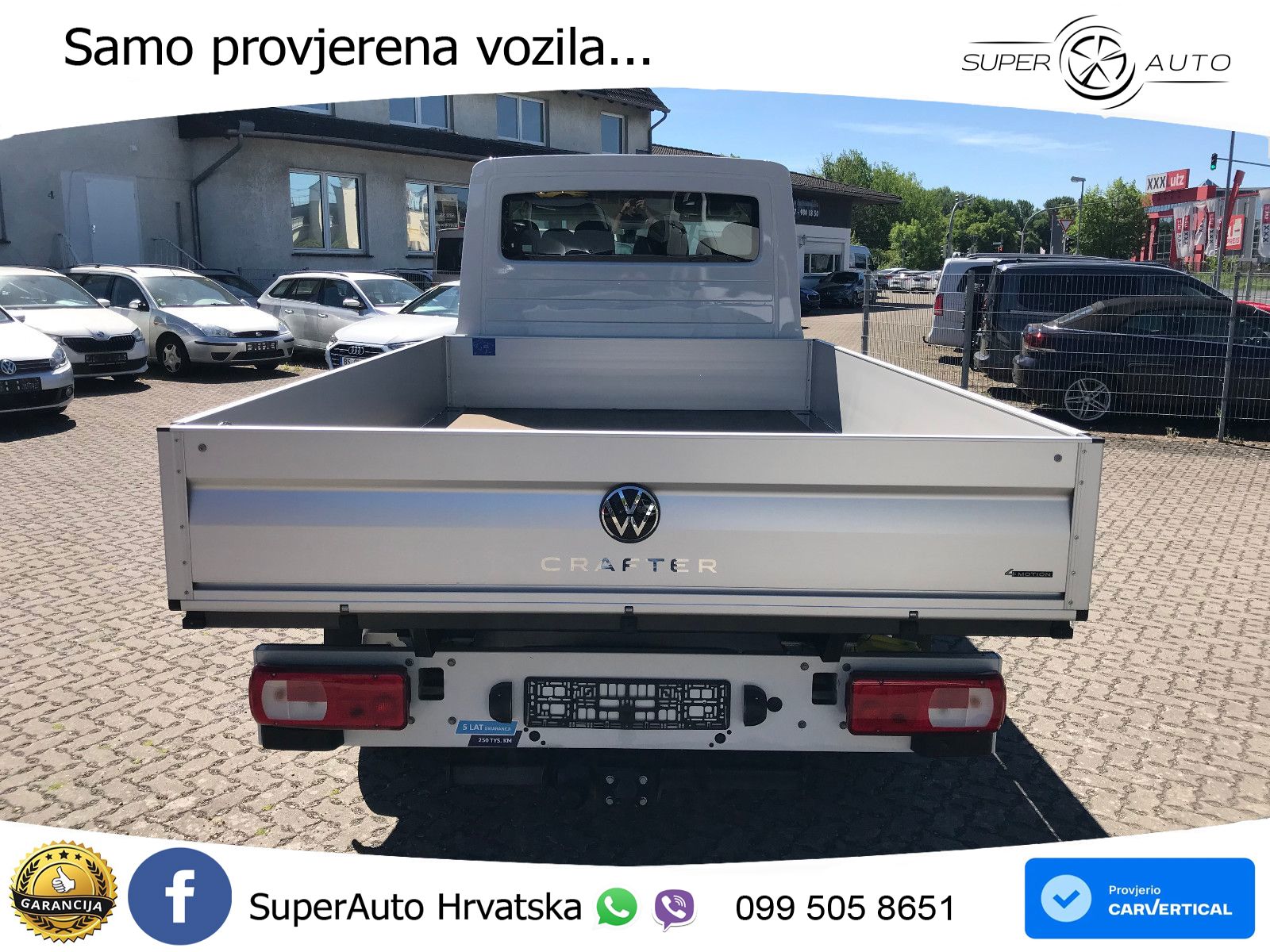 Volkswagen Crafter Pritsche 35 lang Doppelkabine 4Motion 177 KS