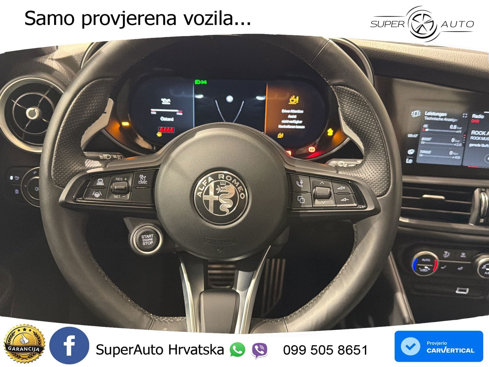 Alfa Romeo Giulia 2.0 Turbo (280 KS) Q4 Automatic LED+GR SJED+ACC