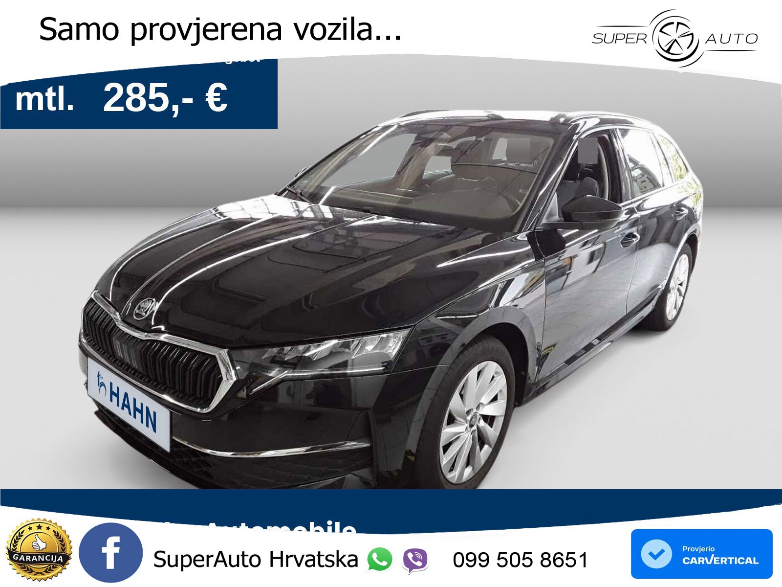 Škoda Octavia Combi 2.0 TDI (150 KS) DSG Selection LED+GR SJED+ACC