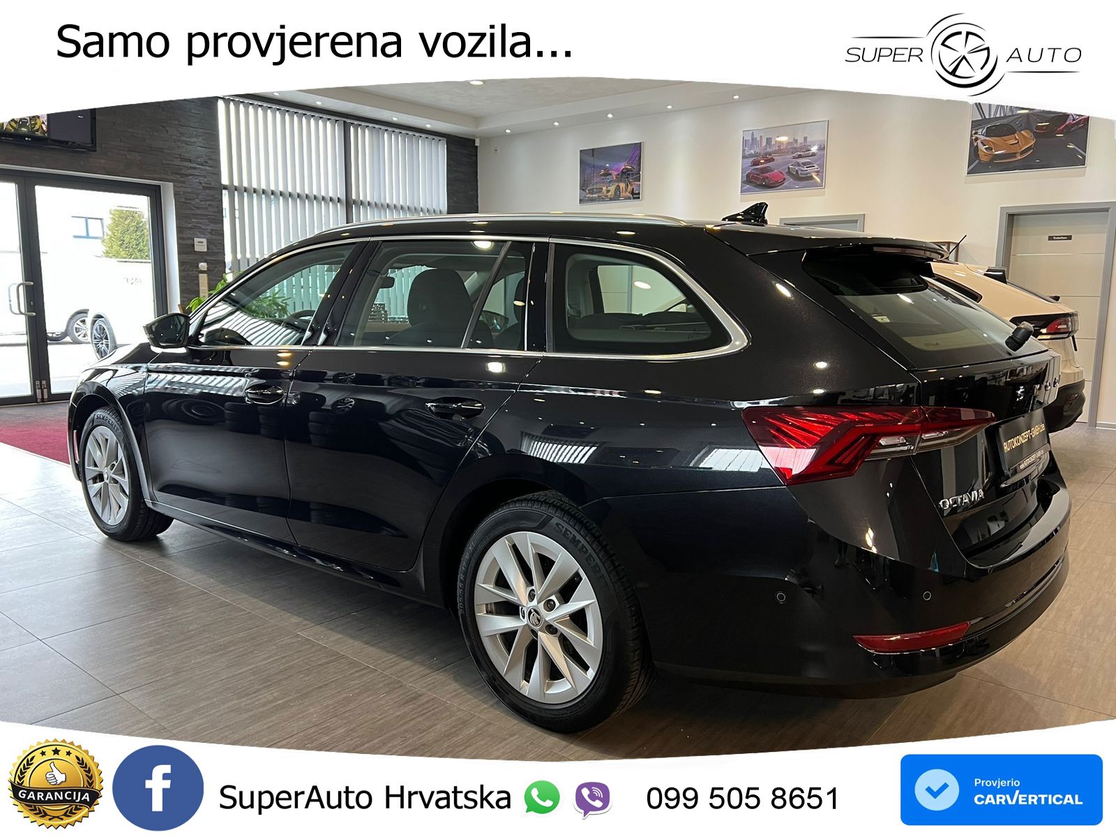 Škoda Octavia Combi 2.0 TDI (150 KS) DSG LED+GR SJED+ACC