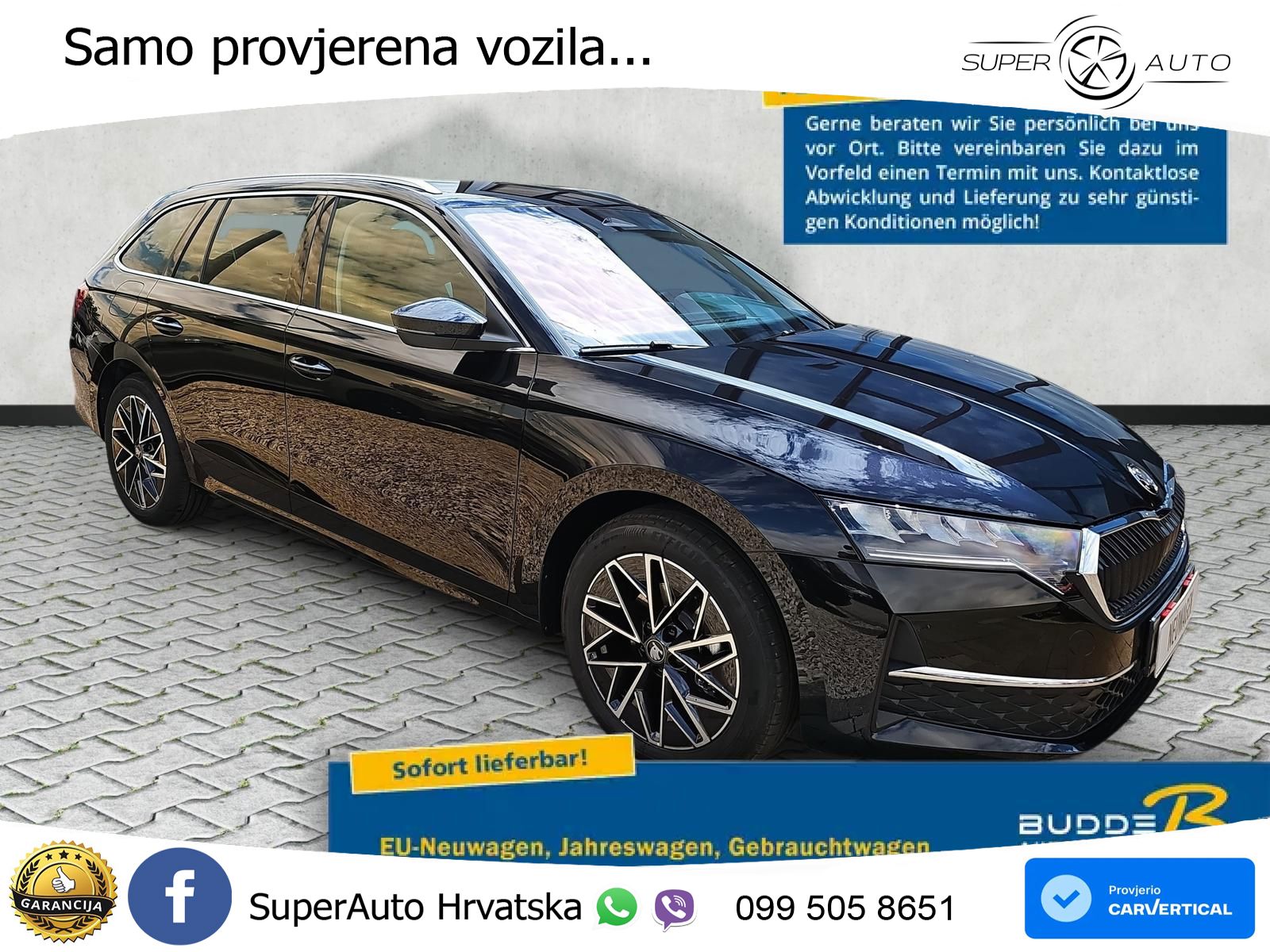 Škoda Octavia Combi 2.0 TDI (150 KS) DSG Selection LED+GR SJED+ACC